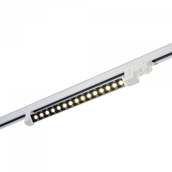 ST662.546.15 Св-к трек. Белый LED 1*15W 4000K 1 200Lm Ra&gt;90 48° IP20 L535xW33xH73 165-265V Трехфазная трековая система, изображение 3