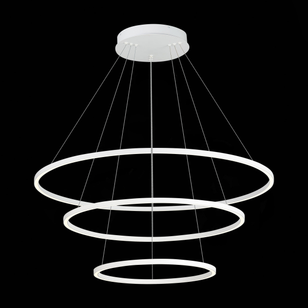 ST605.503.114 Cветильник подвесной SMART ST-Luce Белый/Белый LED 1*114W 2800-6500K Подвесные светильники, изображение 3
