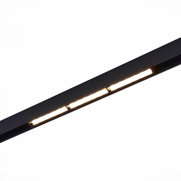 ST804.436.18 Магнитный трековый светильник Черный LED 1*18W 3000K 1 000Lm Ra&gt;90 120° IP20 L330xW22xH46 48VV SKYLINE 48