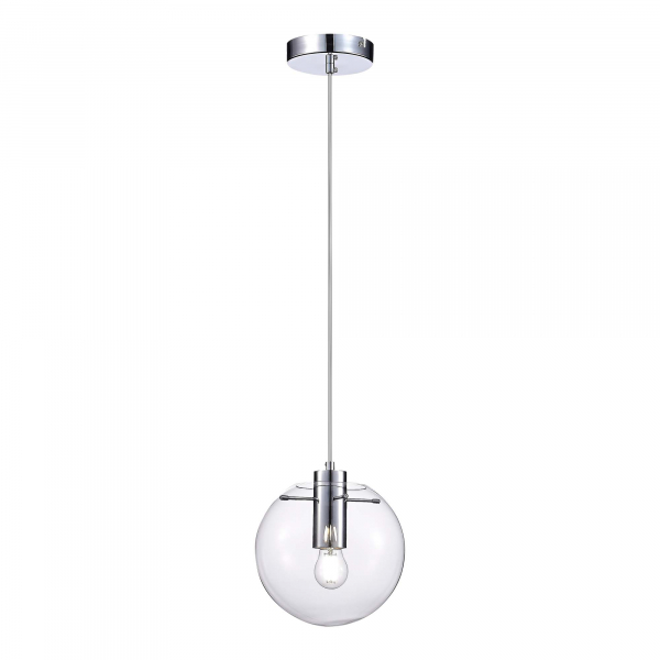 SL1056.103.01 Подвес ST-Luce Хром/Прозрачный E27 1*60W NOOR