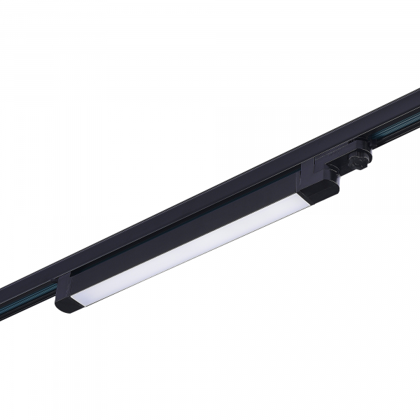 ST663.446.20 Св-к трек. Черный LED 1*20W 4000K 1 600Lm Ra&gt;90 120° IP20 L535xW33xH73 165-265V Трехфазная трековая система, изображение 2