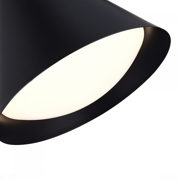 SL6501.403.01 Светильник подвесной ST-Luce Черный/Черный LED 1*7W 3000K TRESOR, изображение 5