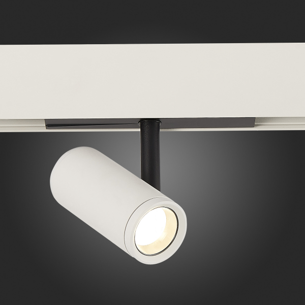 ST808.546.08 Магнитный трековый светильник Белый, Черный LED 1*8W 4000K 650Lm Ra&gt;90 36° IP20 D42xH135 48VV SKYLINE 48, изображение 5
