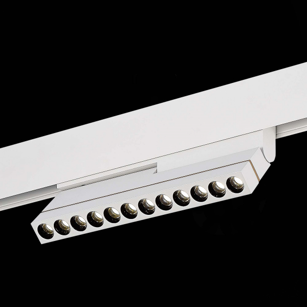 ST805.546.12 Магнитный трековый светильник Белый LED 1*12W 4000K 500Lm Ra&gt;90 36° IP20 L220xW22xH117 48VV SKYLINE 48, изображение 4