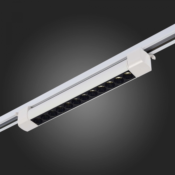 ST367.536.20 Св-к трек. Белый LED 1*20W 3000K 1 750Lm Ra&gt;90 36° IP20 L387xW49xH54 170-240V Однофазная трековая система, изображение 6
