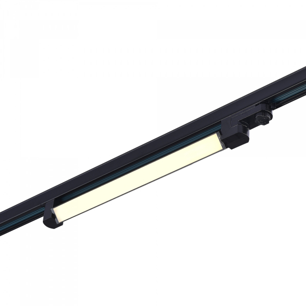 ST663.436.20 Св-к трек. Черный LED 1*20W 3000K 1 600Lm Ra&gt;90 120° IP20 L535xW33xH73 165-265V Трехфазная трековая система, изображение 3