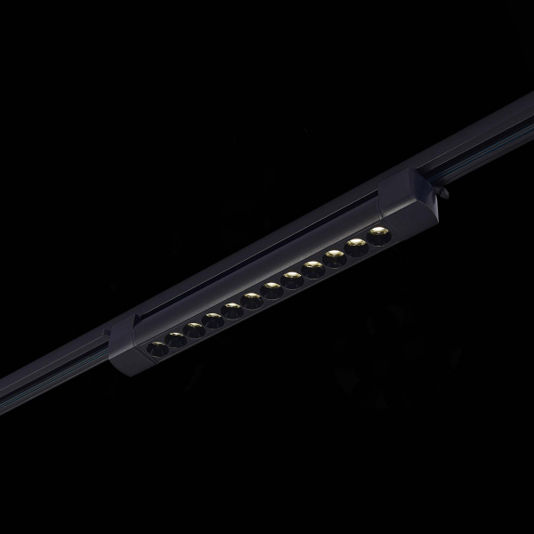 ST367.436.20 Св-к трек. Черный LED 1*20W 3000K 1 500Lm Ra&gt;90 36° IP20 L387xW49xH54 170-240V Однофазная трековая система, изображение 5