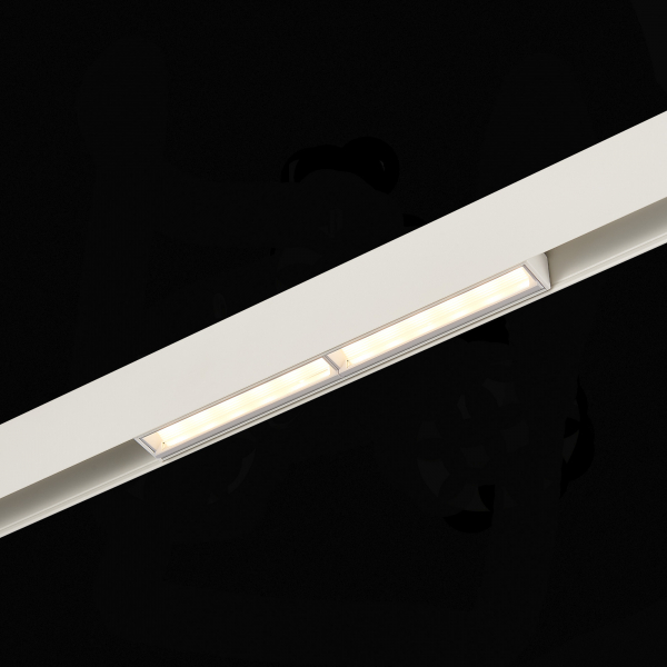 ST804.536.12 Магнитный трековый светильник Белый LED 1*12W 3000K 850Lm Ra&gt;90 120° IP20 L220xW22xH46 48VV SKYLINE 48, изображение 4