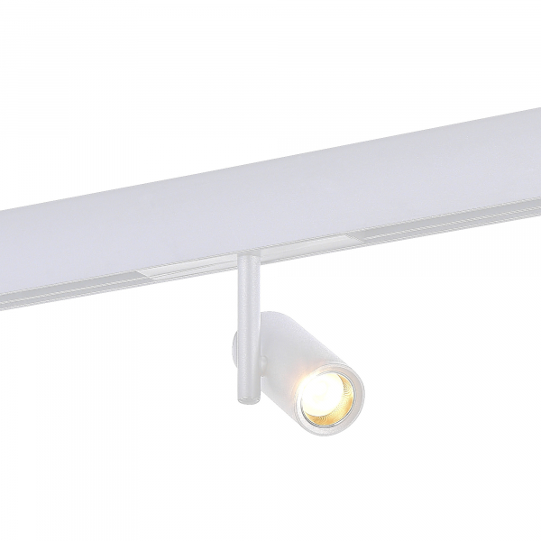 ST808.536.08 Магнитный трековый светильник Белый LED 1*8W 3000K 550Lm Ra&gt;90 36° IP20 D42xH135 48VV SKYLINE 48