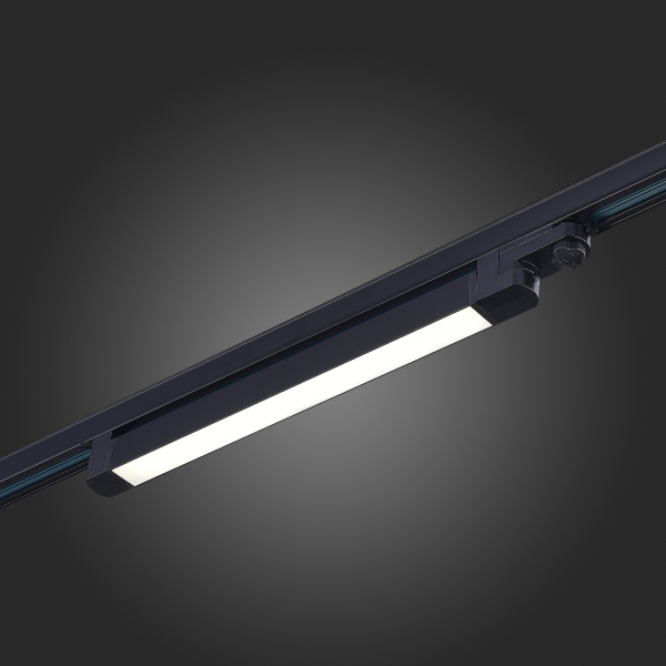 ST663.446.20 Св-к трек. Черный LED 1*20W 4000K 1 600Lm Ra&gt;90 120° IP20 L535xW33xH73 165-265V Трехфазная трековая система, изображение 6