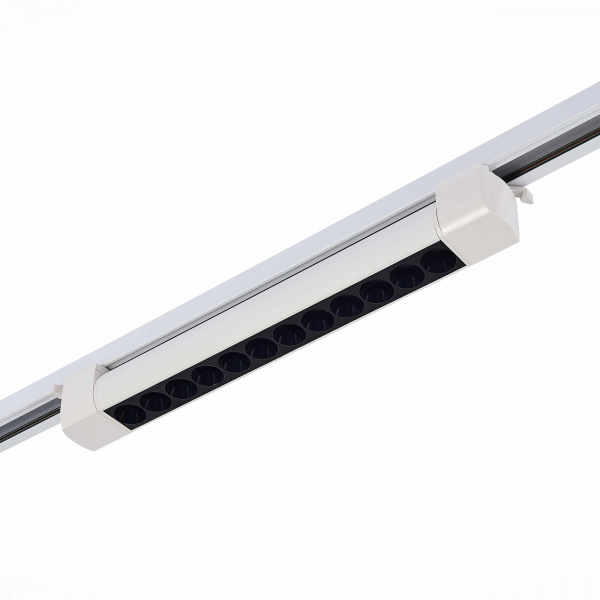 ST367.546.20 Св-к трек. Белый LED 1*20W 4000K 1 750Lm Ra&gt;90 36° IP20 L387xW49xH54 170-240V Однофазная трековая система, изображение 2