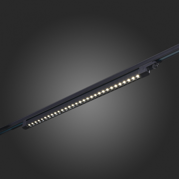 ST662.446.30 Св-к трек. Черный LED 1*30W 4000K 2 400Lm Ra&gt;90 48° IP20 L935xW33xH73 165-265V Трехфазная трековая система, изображение 4