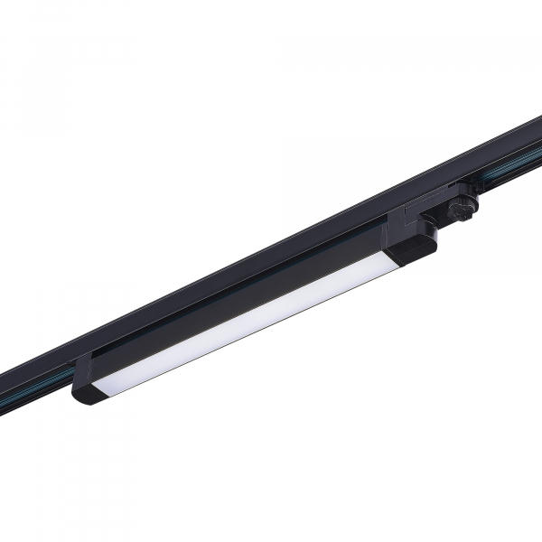 ST663.436.20 Св-к трек. Черный LED 1*20W 3000K 1 600Lm Ra&gt;90 120° IP20 L535xW33xH73 165-265V Трехфазная трековая система, изображение 2