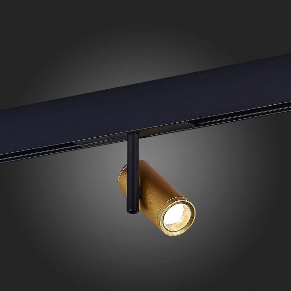 ST808.246.08 Магнитный трековый светильник Золотистый LED 1*8W 4000K 650Lm Ra&gt;90 36° IP20 D42xH135 48VV SKYLINE 48, изображение 5