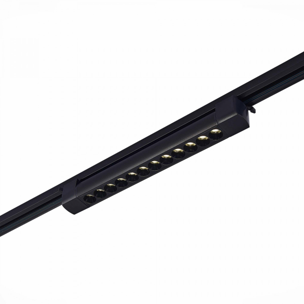 ST367.436.20 Св-к трек. Черный LED 1*20W 3000K 1 500Lm Ra&gt;90 36° IP20 L387xW49xH54 170-240V Однофазная трековая система