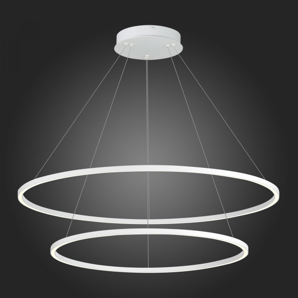ST605.503.91 Cветильник подвесной SMART ST-Luce Белый/Белый LED 1*91W 2800-6500K Подвесные светильники, изображение 4