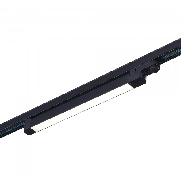 ST663.446.20 Св-к трек. Черный LED 1*20W 4000K 1 600Lm Ra&gt;90 120° IP20 L535xW33xH73 165-265V Трехфазная трековая система