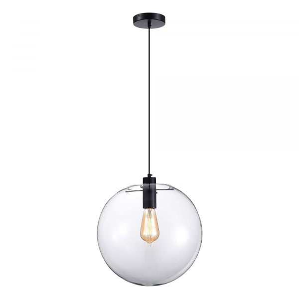 SL1056.433.01 Подвес ST-Luce Черный/Прозрачный E27 1*60W NOOR