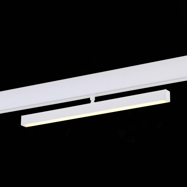 ST802.536.12 Магнитный трековый светильник Белый LED 1*12W 3000K 900Lm Ra&gt;90 120° IP20 L405xW22,5xH92 48VV SKYLINE 48, изображение 5