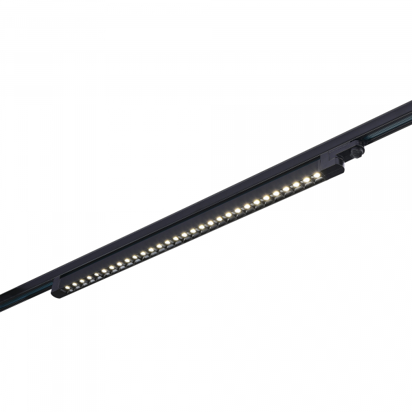 ST662.446.30 Св-к трек. Черный LED 1*30W 4000K 2 400Lm Ra&gt;90 48° IP20 L935xW33xH73 165-265V Трехфазная трековая система