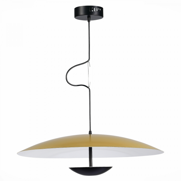 SL6502.213.01 Светильник подвесной ST-Luce Золотистый,Черный/Золотистый LED 1*40W 3000K ARMONICO, изображение 2