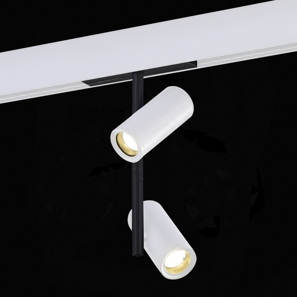 ST808.536.16 Магнитный трековый светильник Белый LED 1*16W 3000K 1 100Lm Ra&gt;90 36° IP20 D45xH240 48VV SKYLINE 48, изображение 4