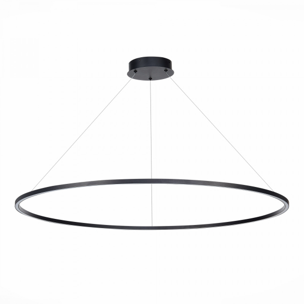 ST605.403.57 Cветильник подвесной SMART ST-Luce Черный/Белый LED 1*57W 2800-6500K Подвесные светильники, изображение 2