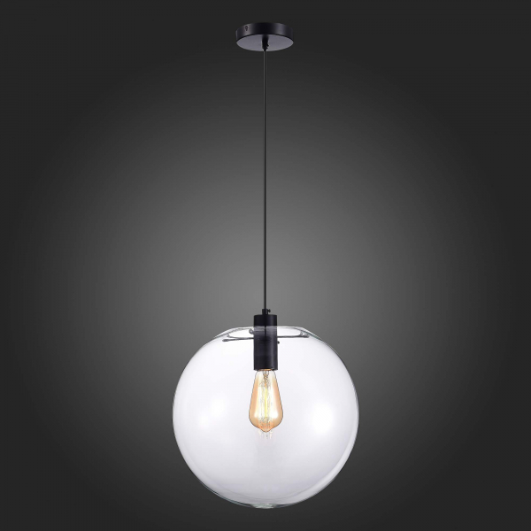 SL1056.433.01 Подвес ST-Luce Черный/Прозрачный E27 1*60W NOOR, изображение 5