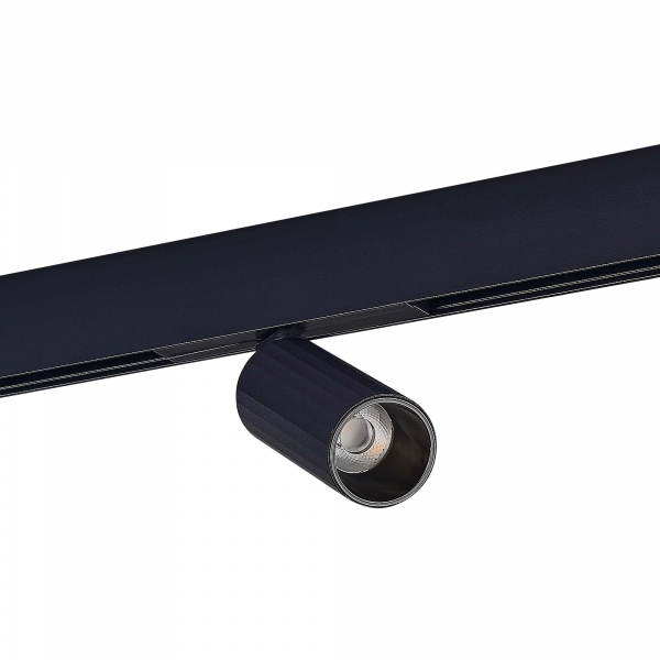 ST807.446.12 Магнитный трековый светильник Черный LED 1*12W 4000K 700Lm Ra&gt;90 IP20 D50xH173 48VV SKYLINE 48, изображение 2