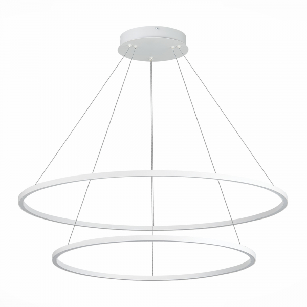 ST605.503.91 Cветильник подвесной SMART ST-Luce Белый/Белый LED 1*91W 2800-6500K Подвесные светильники, изображение 2