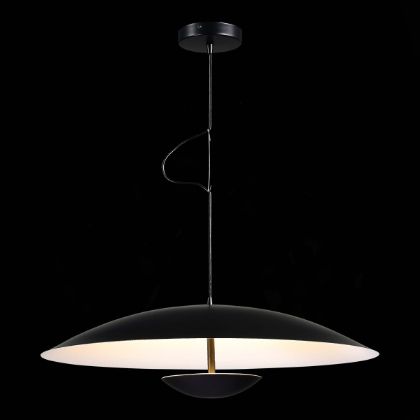 SL6502.413.01 Светильник подвесной ST-Luce Черный/Черный, Белый LED 1*40W 3000K ARMONICO, изображение 4