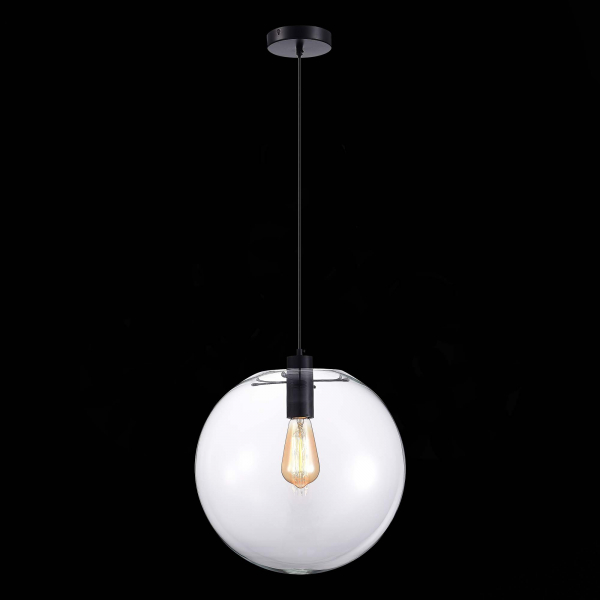 SL1056.433.01 Подвес ST-Luce Черный/Прозрачный E27 1*60W NOOR, изображение 4