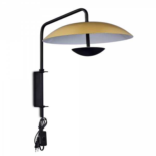 SL6502.201.01 Бра ST-Luce Золотистый,Черный/Золотистый LED 1*8W 3000K ARMONICO, изображение 2