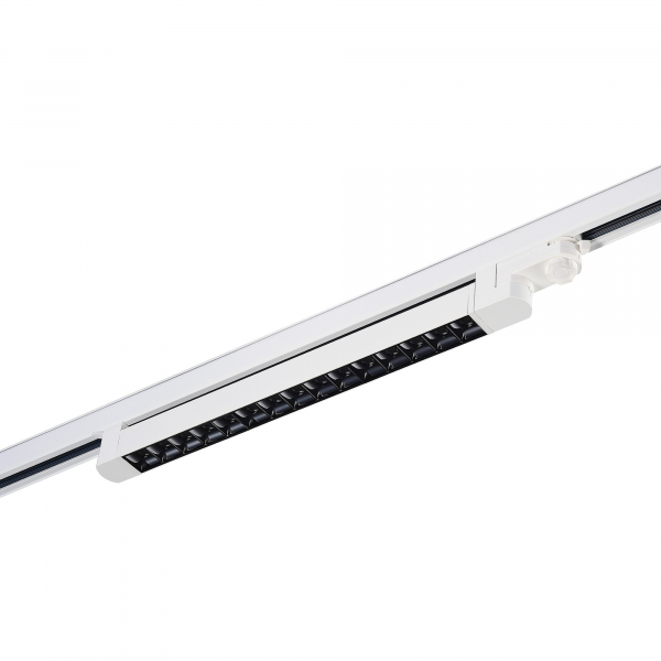 ST662.546.15 Св-к трек. Белый LED 1*15W 4000K 1 200Lm Ra&gt;90 48° IP20 L535xW33xH73 165-265V Трехфазная трековая система, изображение 2