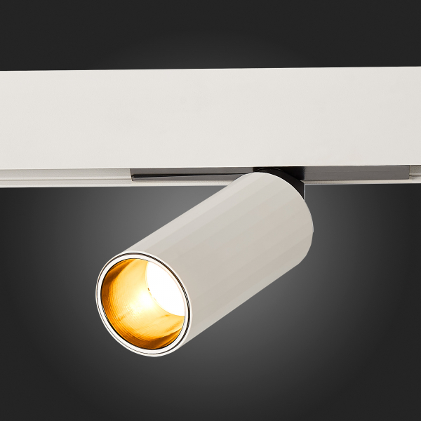 ST807.536.12 Магнитный трековый светильник Белый LED 1*12W 3000K 600Lm Ra&gt;90 IP20 D50xH173 48VV SKYLINE 48, изображение 5