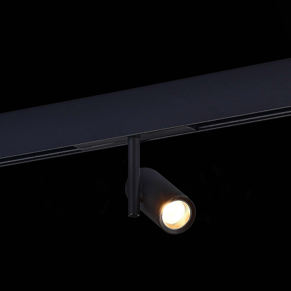 ST808.446.08 Магнитный трековый светильник Черный LED 1*8W 4000K 600Lm Ra&gt;90 36° IP20 D42xH135 48VV SKYLINE 48, изображение 4