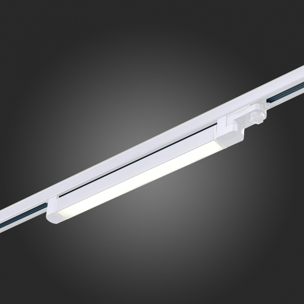 ST663.546.20 Св-к трек. Белый LED 1*20W 4000K 1 600Lm Ra&gt;90 120° IP20 L535xW33xH73 165-265V Трехфазная трековая система, изображение 6