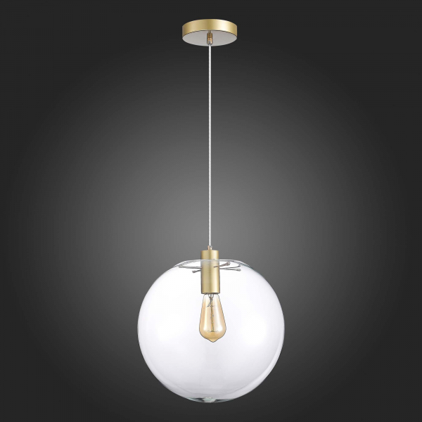 SL1056.233.01 Подвес ST-Luce Золотой/Прозрачный E27 1*60W NOOR, изображение 7