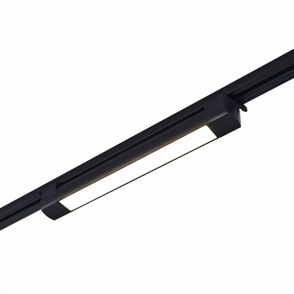 ST368.436.20 Св-к трек. Черный LED 1*20W 3000K 1 450Lm Ra&gt;90 120° IP20 L387xW49xH54 170-240V Однофазная трековая система