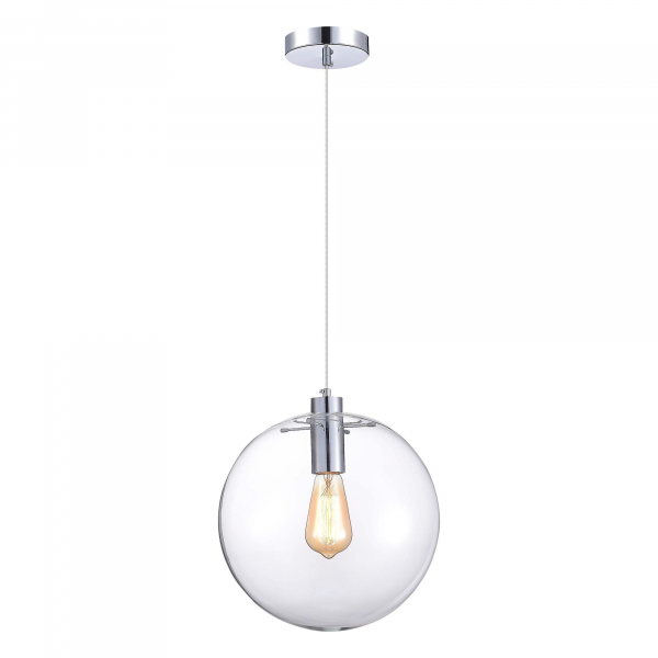 SL1056.123.01 Подвес ST-Luce Хром/Прозрачный E27 1*60W NOOR