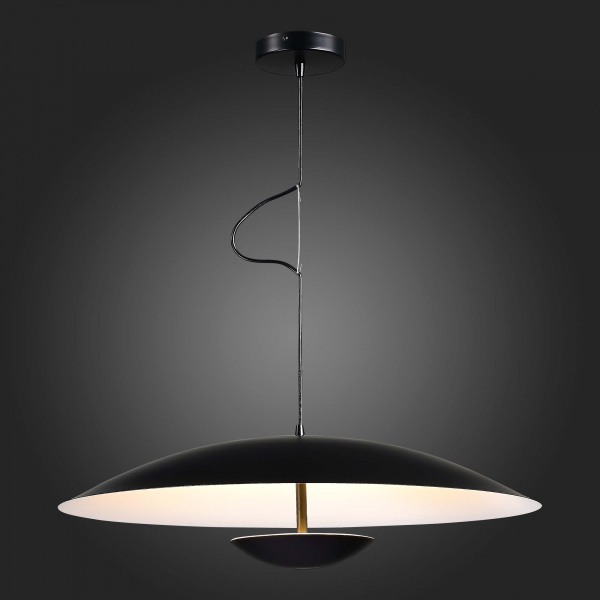 SL6502.413.01 Светильник подвесной ST-Luce Черный/Черный, Белый LED 1*40W 3000K ARMONICO, изображение 5