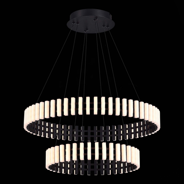 SL6203.403.65 Люстра подвесная ST-Luce Черный/Белый LED 1*65W 3000K ESTENSE, изображение 4