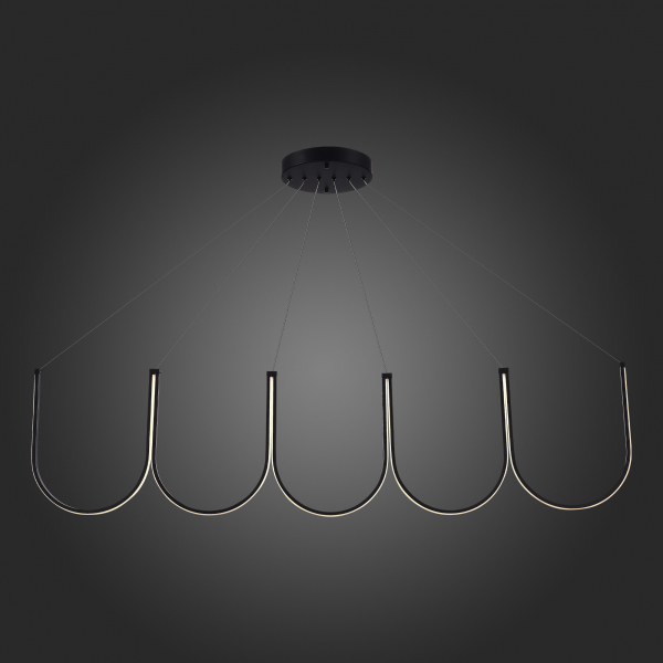 SL6202.413.01 Светильник подвесной ST-Luce Черный LED 1*68W 3000K HEIT, изображение 6