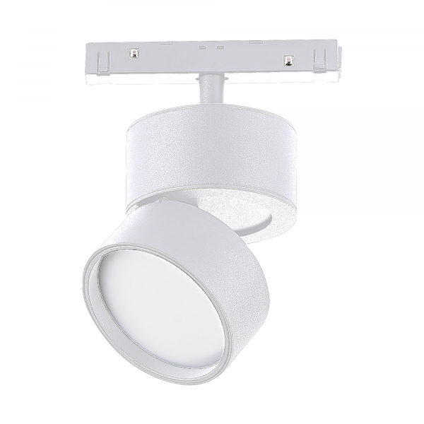 ST809.546.09 Магнитный трековый светильник Белый LED 1*9W 4000K 700Lm Ra&gt;90 120° IP20 D85xH126 48V SKYLINE 48, изображение 3