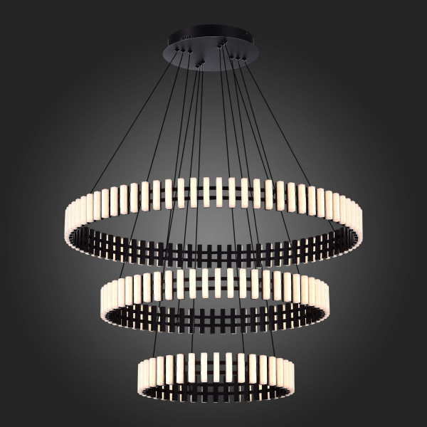 SL6203.403.105 Люстра подвесная ST-Luce Черный/Белый LED 1*105W 3000K ESTENSE, изображение 5