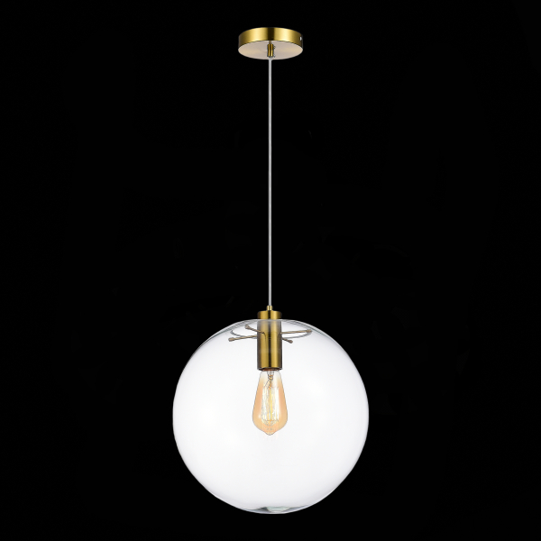 SL1056.233.01 Подвес ST-Luce Золотой/Прозрачный E27 1*60W NOOR, изображение 4