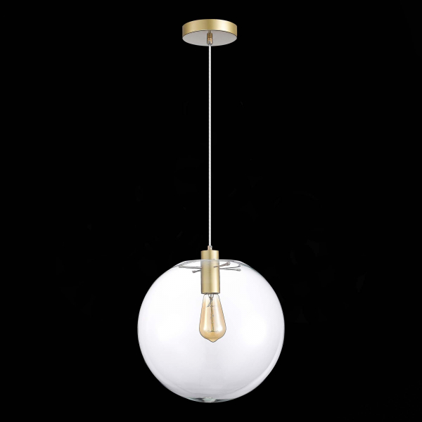SL1056.233.01 Подвес ST-Luce Золотой/Прозрачный E27 1*60W NOOR, изображение 5