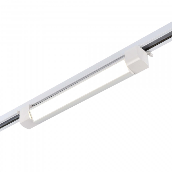 ST368.546.20 Св-к трек. Белый LED 1*20W 4000K 1 450Lm Ra&gt;90 120° IP20 L387xW49xH54 170-240V Однофазная трековая система, изображение 3