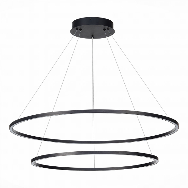 ST605.403.91 Cветильник подвесной SMART ST-Luce Черный/Белый LED 1*91W 2800-6500K Подвесные светильники, изображение 2