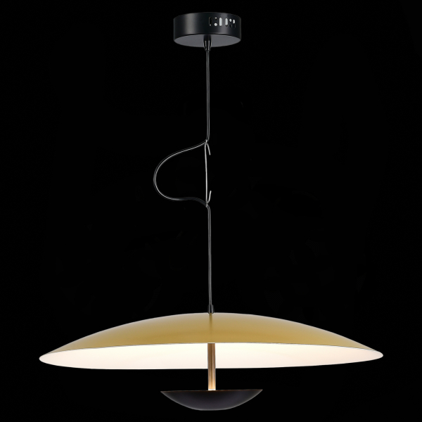 SL6502.213.01 Светильник подвесной ST-Luce Золотистый,Черный/Золотистый LED 1*40W 3000K ARMONICO, изображение 4